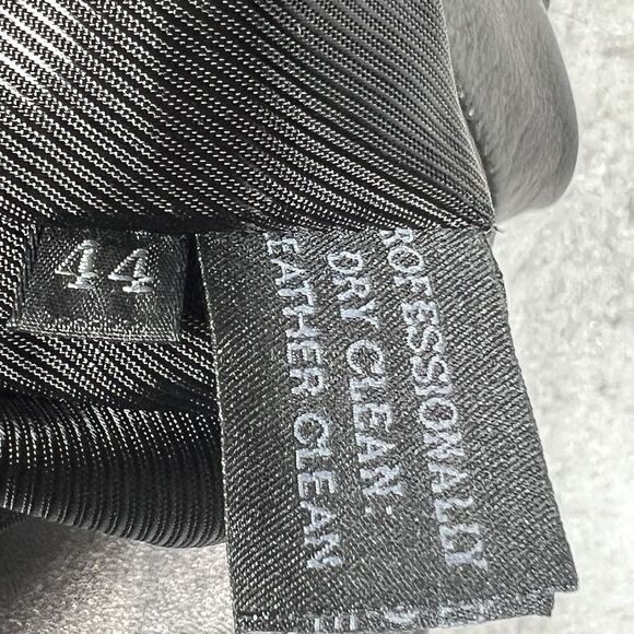 Prada Skirt Womens Size 44 Black Pencil Leather Belted Made In Italy - Picture 12 of 14